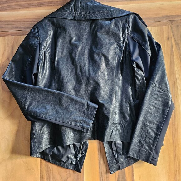 Rudsak Atelier Noir Thin Leather Black Jacket - Picture 2 of 6